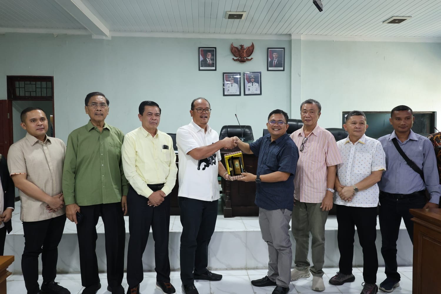 BKD DPRD Siantar Sambut Hangat Kunjungan BKD DPRD Sumut
