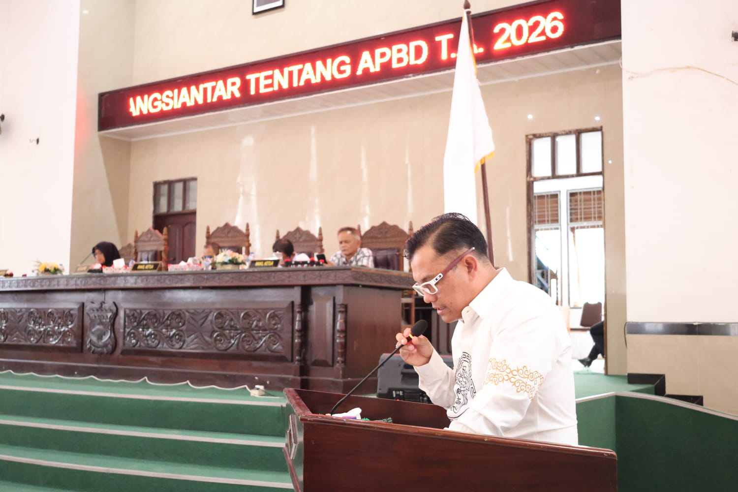 Fraksi Nurani Keadilan DPRD Siantar Sampaikan Pemandangan Umum atas Pengantar Nota Keuangan Wali Kot