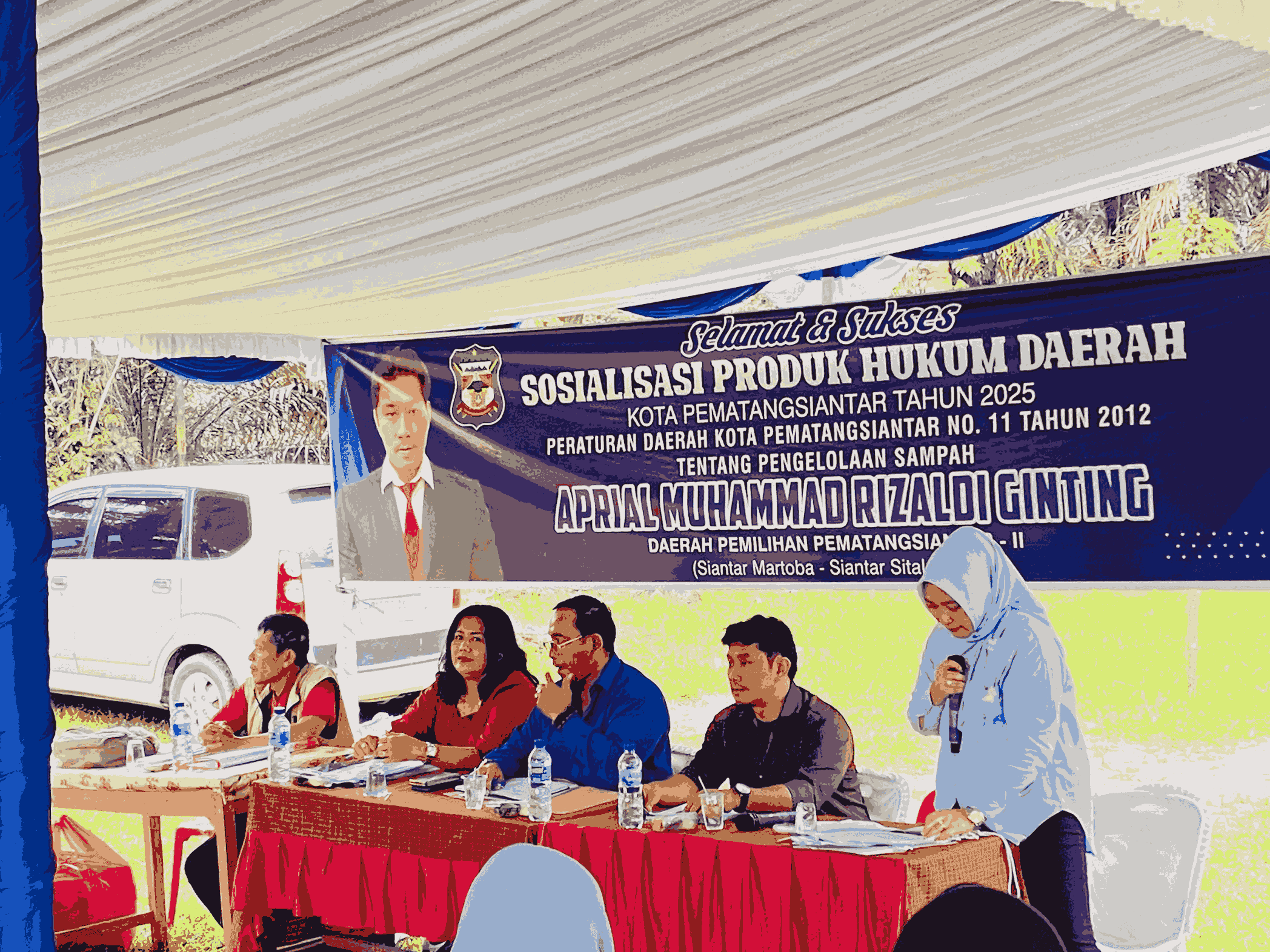 Anggota DPRD Siantar, Aprial Ginting Ajak Masyarakat Berperan Aktif Terhadap Permasalahan di Sekitar