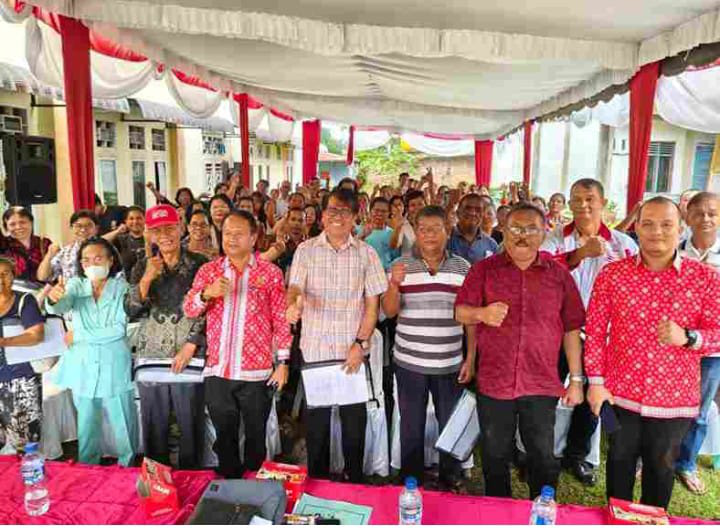 Anggota DPRD Siantar Alfonso Sinaga Sosialisasikan Ranperda Insentif Pendidik Nonformal Keagamaan