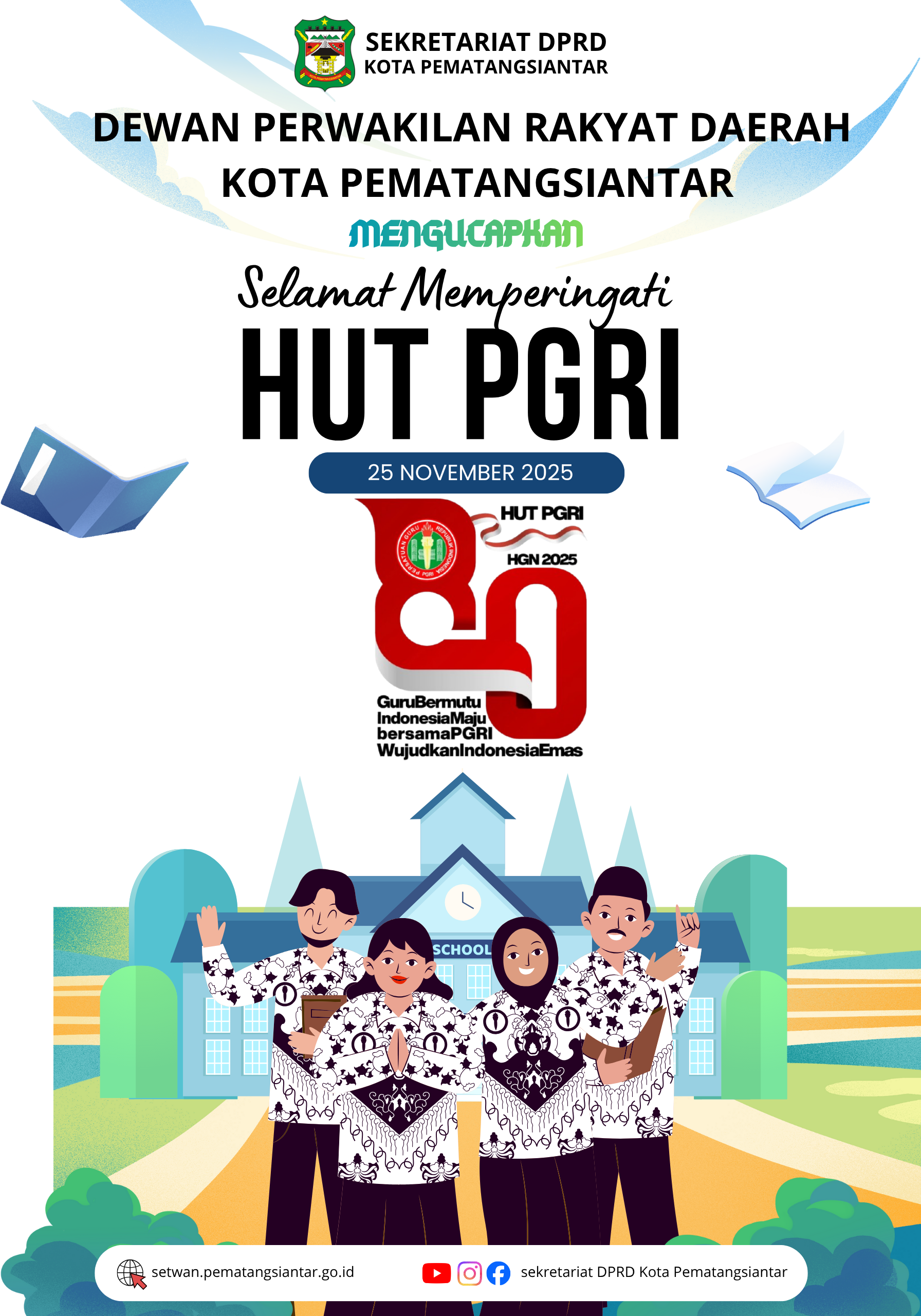 HUT PGRI Tahun 2025